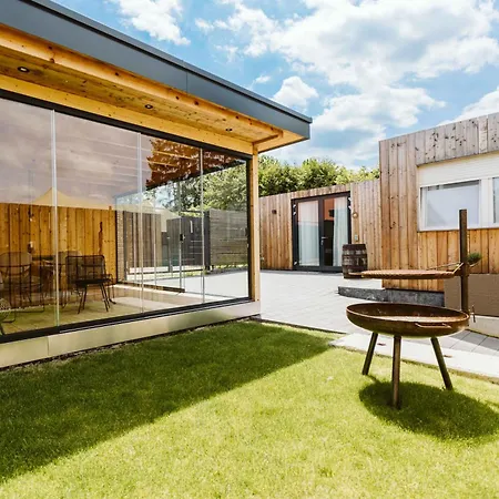 公寓 Moderne Tiny Am Weingut Uelversheim