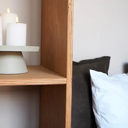 公寓 Moderne Tiny Am Weingut