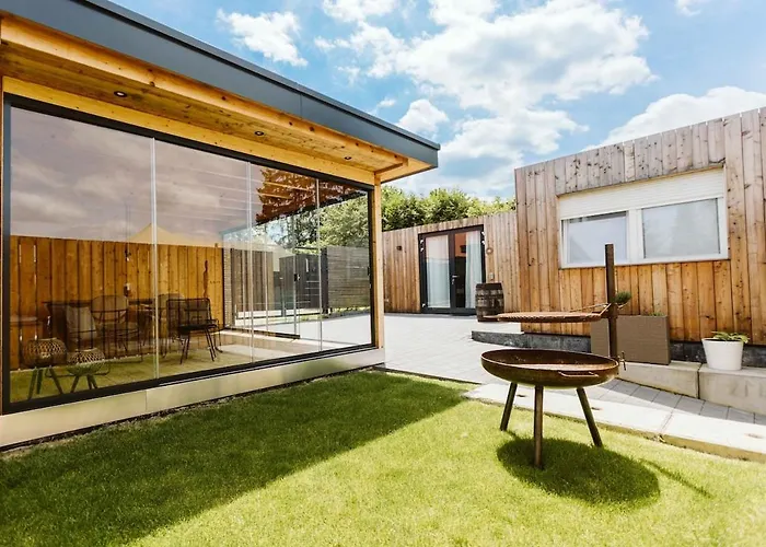 דירה Moderne Tiny Am Weingut *